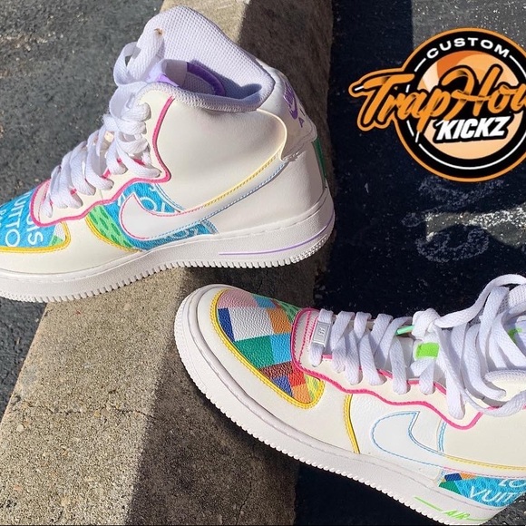 Customized Nike Airforce 1’s x LV - Picture 4 of 4